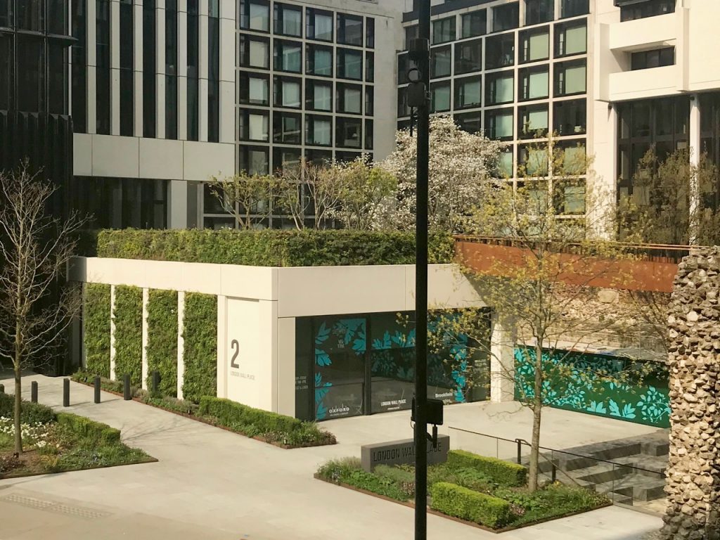 green wall - ANS Global London Wall